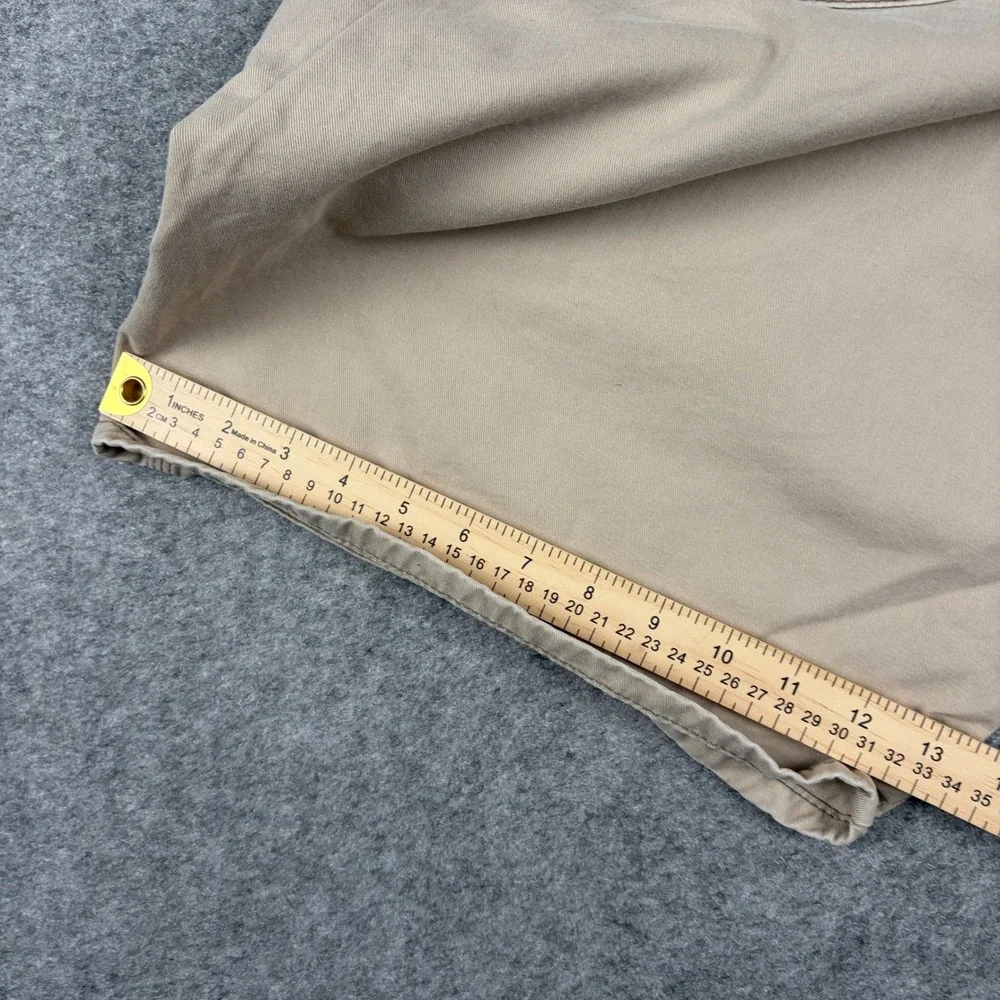 Polo Jeans Co‎ Carpenter Shorts Mens 38 Tan Khaki Carpenter Short W/D-Ring Y2K
